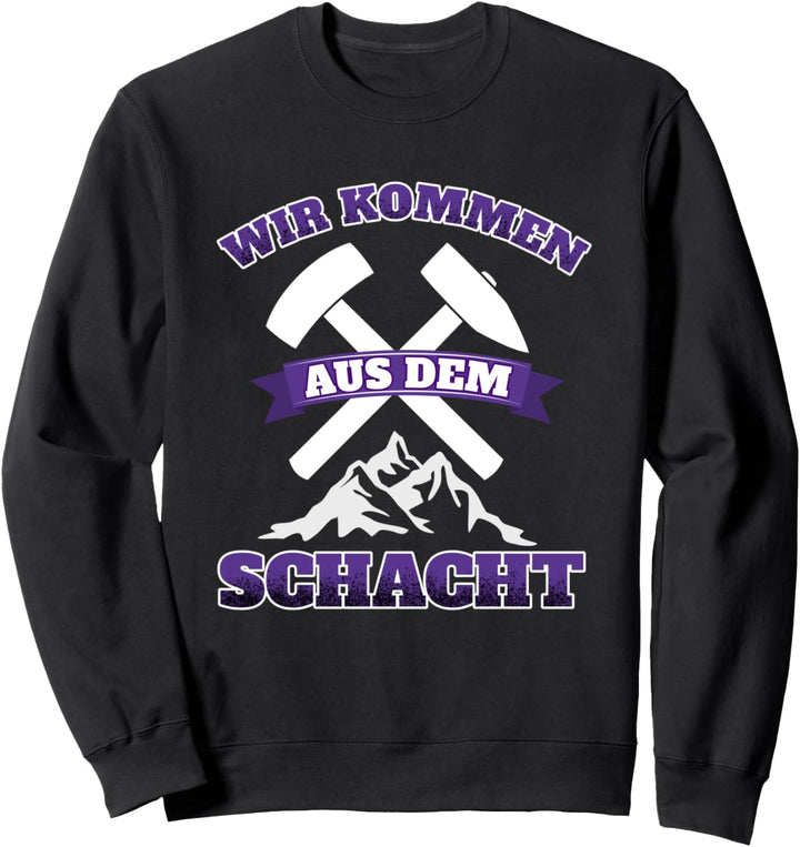 Aue in Sachsen "Aue mein Verein" Fussball Erzgebirge Sweatshirt