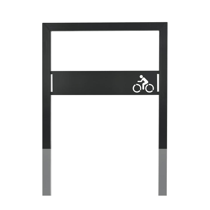 MORIA DESIGN Fahrradständer Boden - 78 cm Bodenparker für 2 Fahrräder - stabiler Fahrradständer für