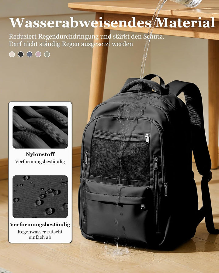 Rucksack Schule Herren Damen, Leichter Schulrucksack Teenager, Aesthetic School Bag für Jungen Mädch