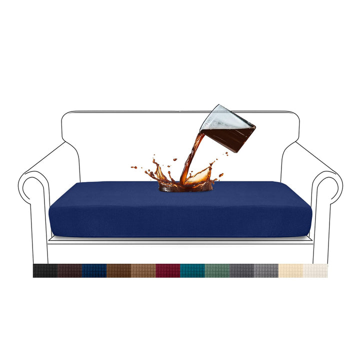 Granbest Premium Wasserdicht Sofa Sitzkissenbezug, High Stretch Jacquard Sitzkissenschutz Sofasitzbe