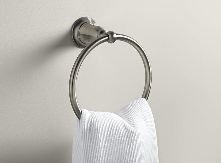 KOHLER K-13507-2BZ Kelston Handtuchring, ölgeriebene Bronze, Ölgeriebene Bronze