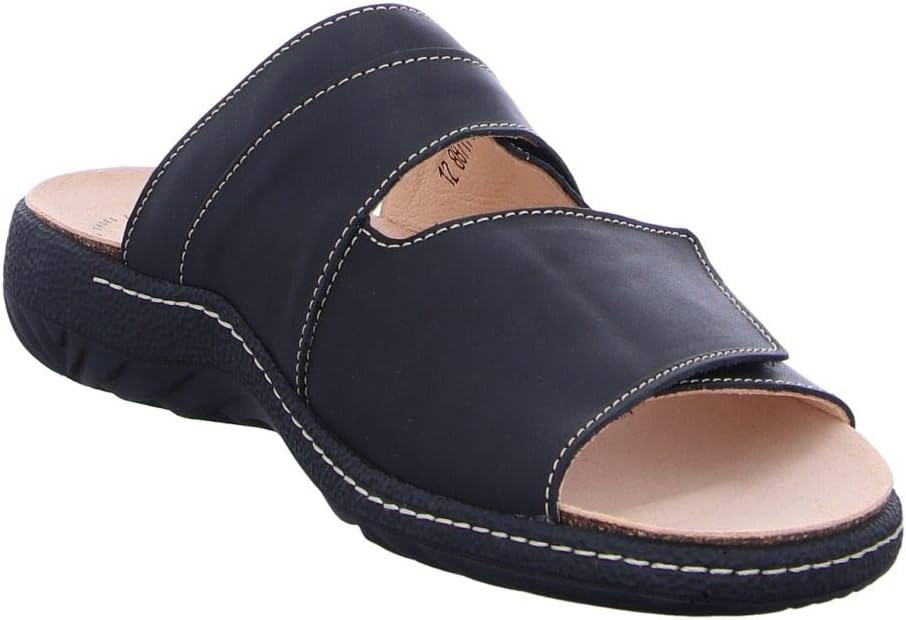 Think! Herren Change Nachhaltige, Wechselfussbett Pantolette 43 EU 0000 Schwarz Kombi, 43 EU 0000 Sc