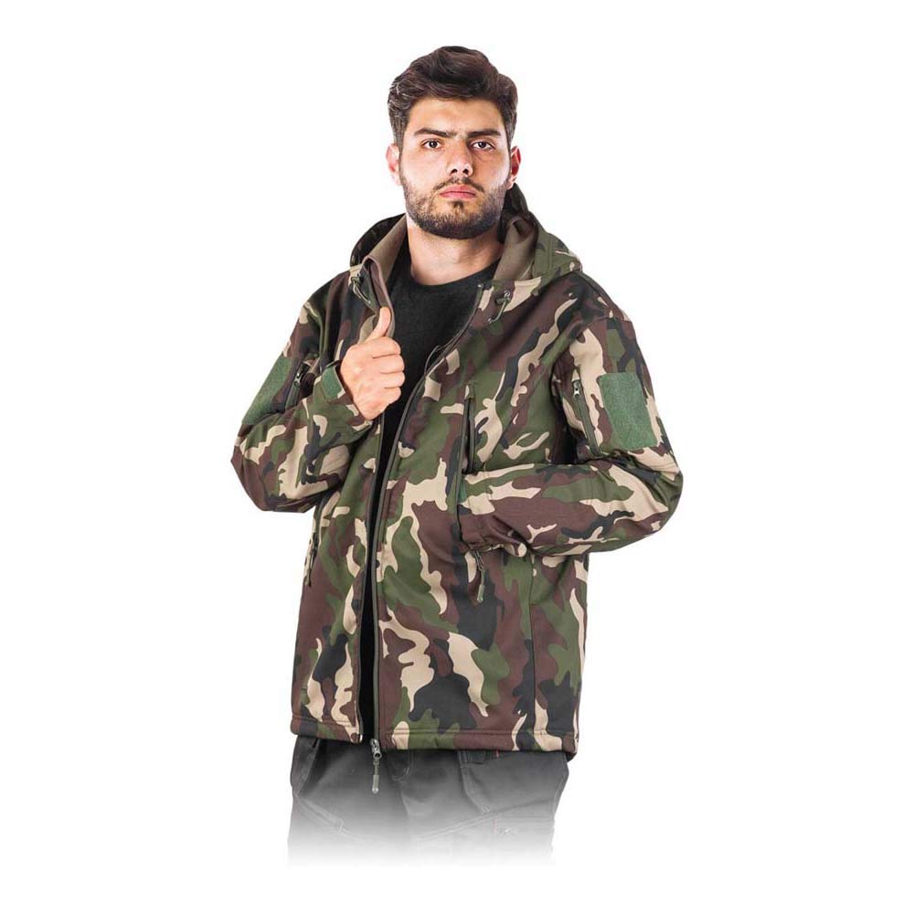 Leber&Hollman LH-Woodland_Mo3Xl Schutzjacke, Tarnfarbe, 3XL Grösse