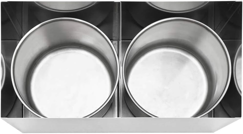 SKM Saucen-Spender Edelstahl 2 x 3,5 L, Weight: 5.05 kg, 51233 2 x 3.5 l, 2 x 3.5 l