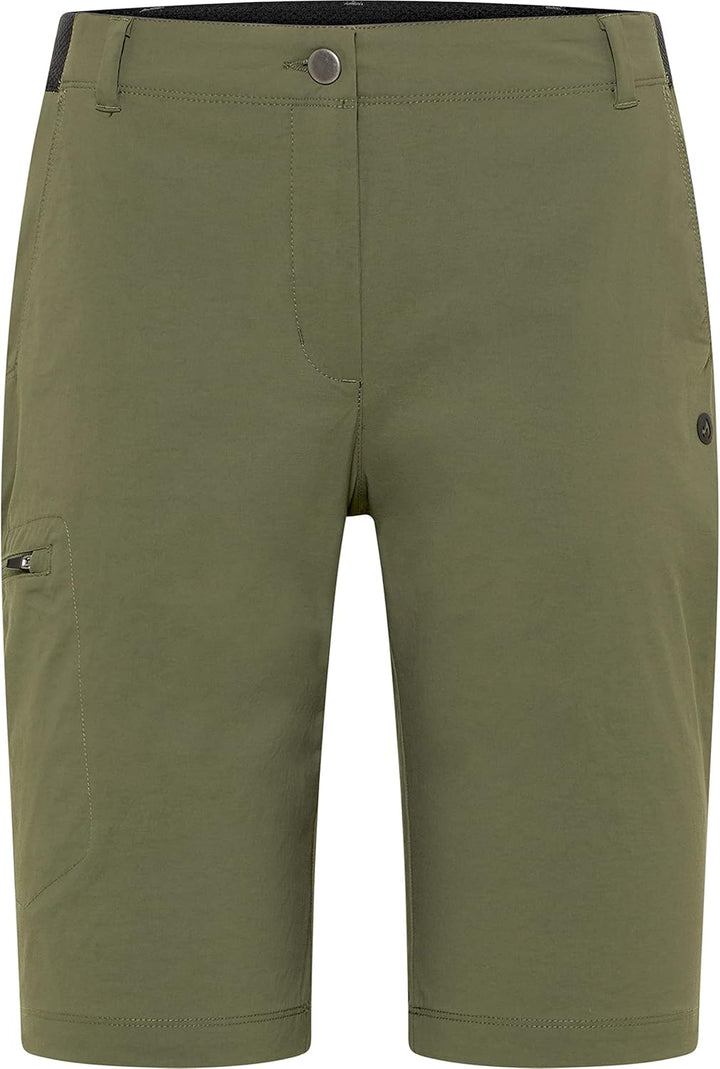 HOT sportswear Damen Wanderhose Ottawa Bermuda 42 Pale Olive, 42 Pale Olive