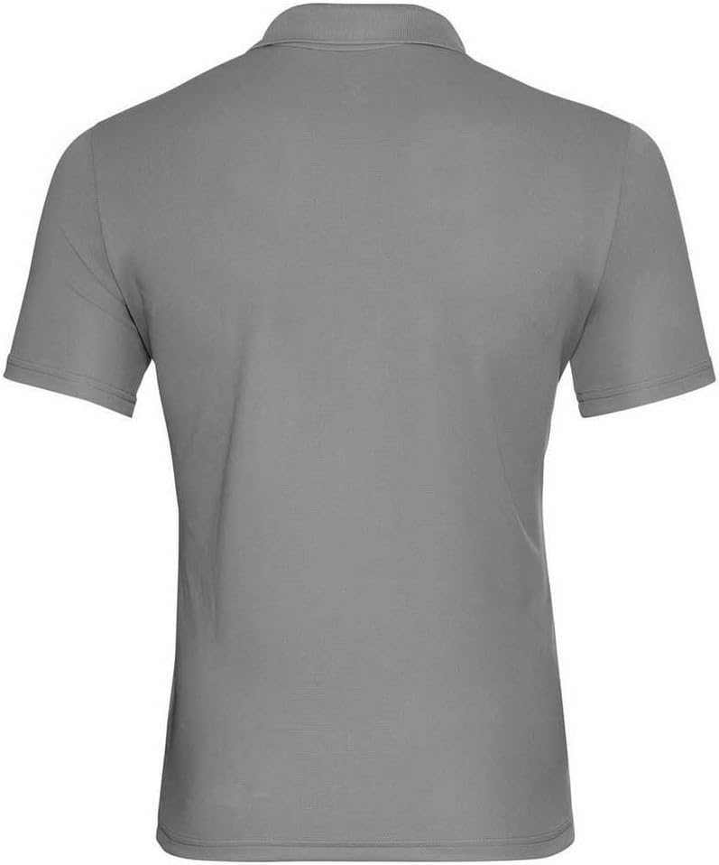 Odlo Herren F-dry_550802 Polo Shirt (1er Pack) L Odlo Steel Grey, L Odlo Steel Grey