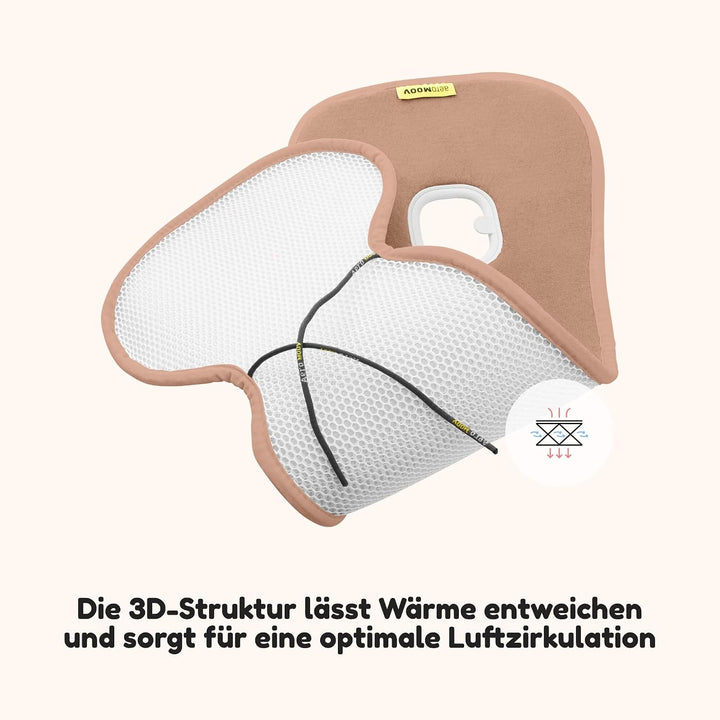 AeroMoov - Baby Sitzauflage Air Layer - Einlage Für Autositz oder Kinderwagen - Gruppe B - Antischwi
