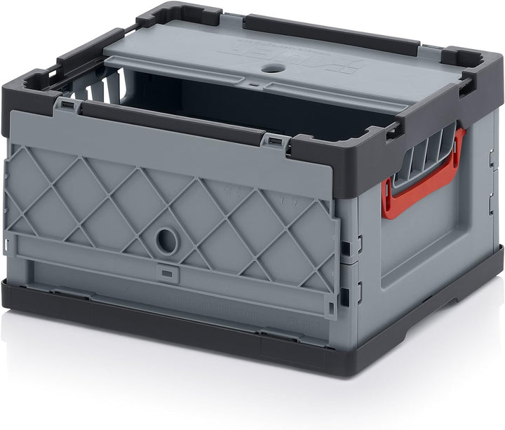 2x Profi Faltbox 40 x 30 x 22 mit Deckel inkl. Zollstock * 2er Set