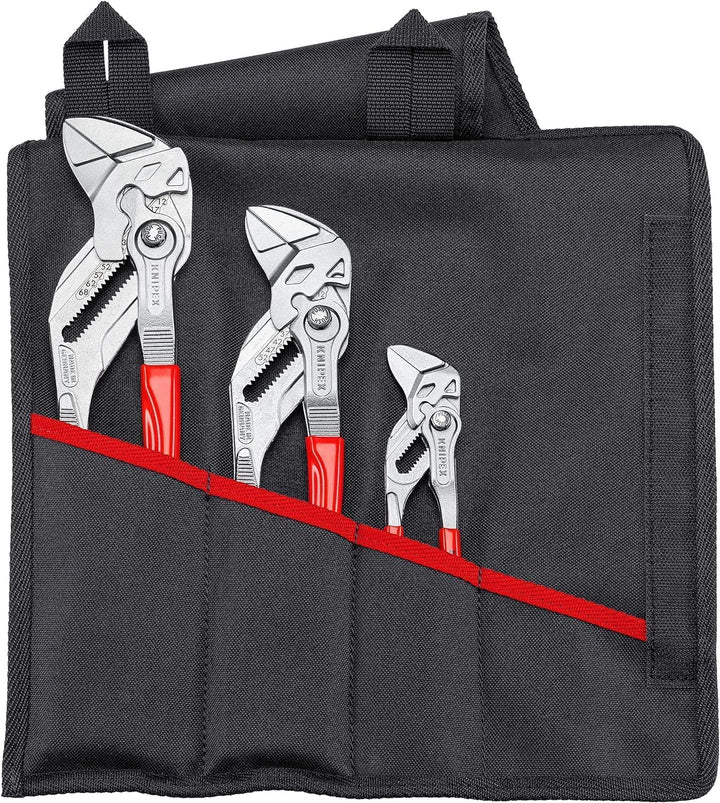 Knipex Zangenschlüssel-Set 3-teilig 330 mm 00 19 55 S7 & Cobra®-Paket (SB-Karte/Blister) 00 20 09 V0