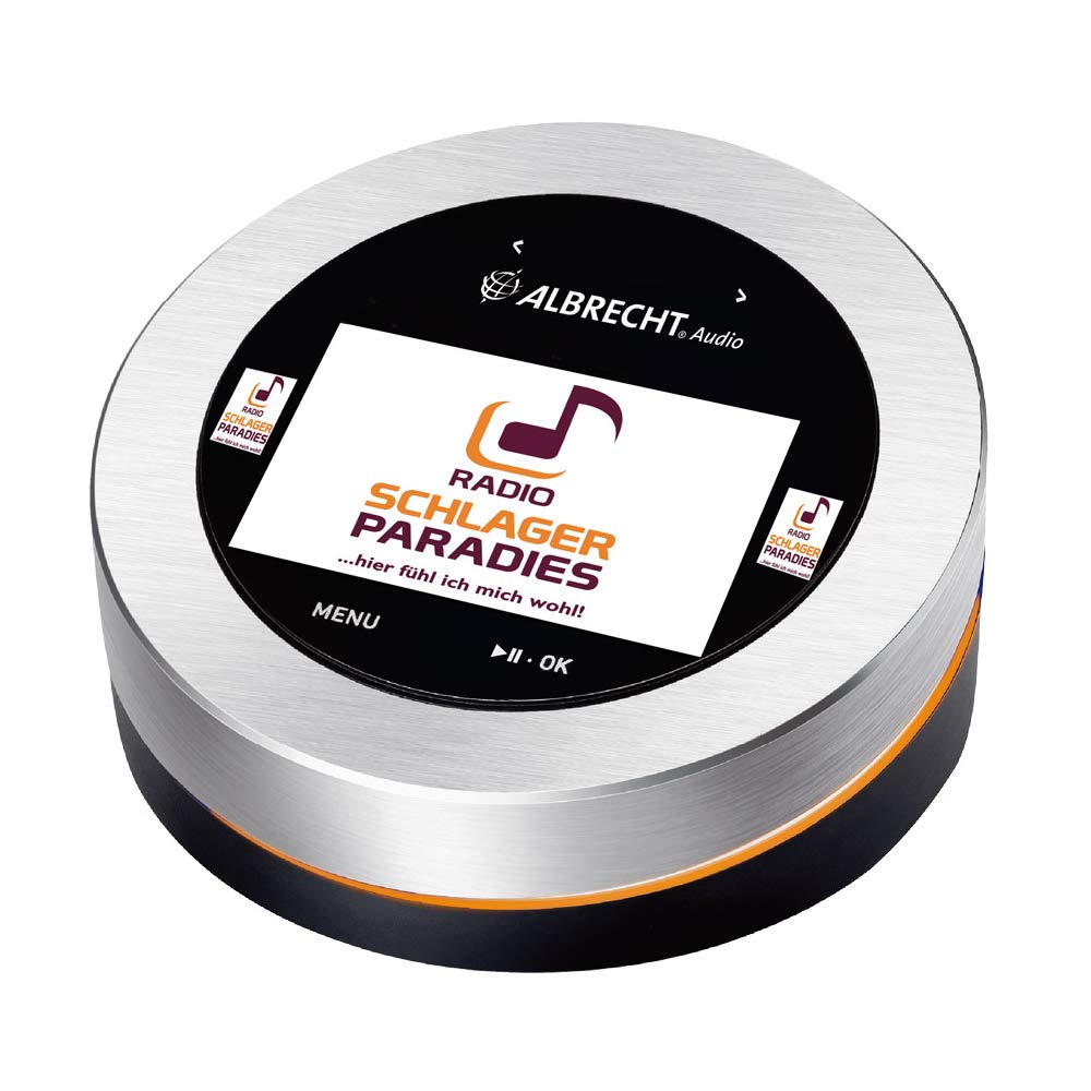 Albrecht DR 50 B DAB+ / UKW Adapter für zu Hause - mit Schlagerparadies Direktwahltaste und Bluetoot