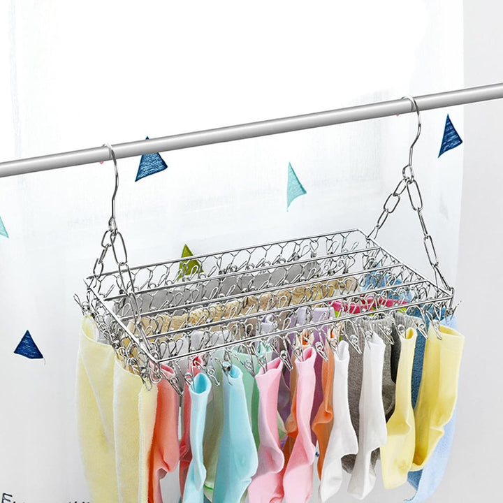 Wäscheständer, Wäscheständer mit langer Lebensdauer für Handtücher für Socken für Kleidung(Balkon Tr