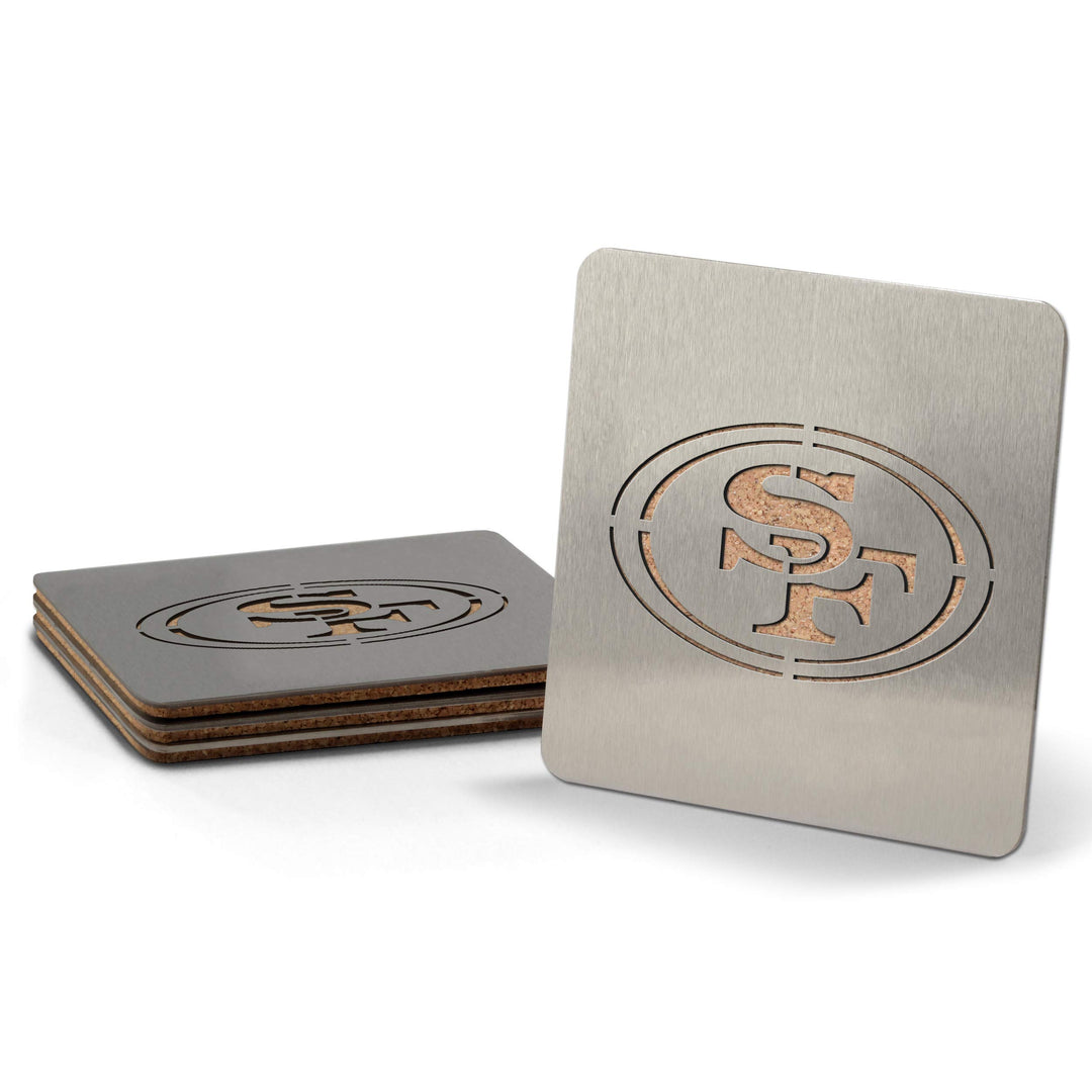 YouTheFan NFL Sportula Edelstahl-Untersetzer San Francisco 49ers, San Francisco 49ers