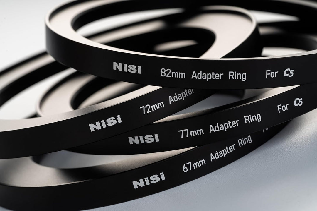 NiSi C5 Matte Box Starter Kit - C5 Matte Box, Filter Tray und Adapterring, kompatibel mit Kameraobje
