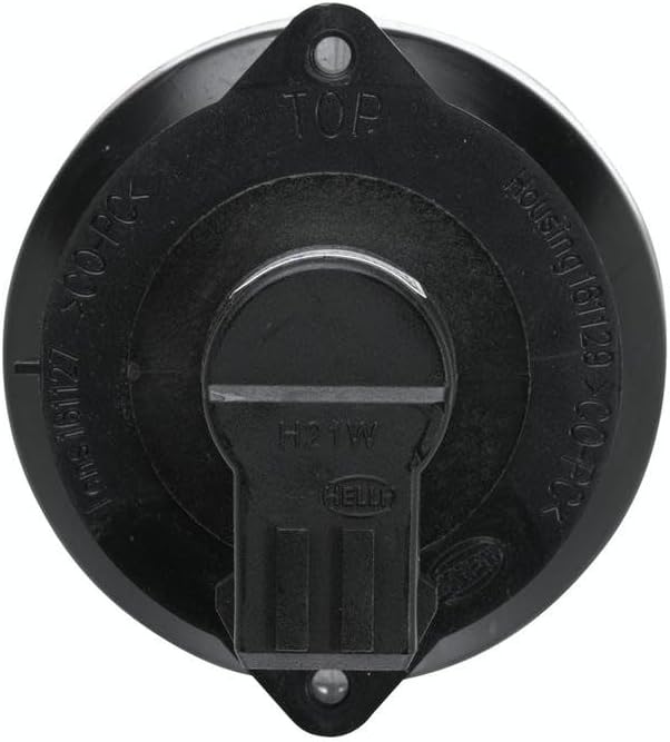 HELLA - Nebelschlussleuchte - Halogen - 12V - Einbau - Lichtscheibenfarbe: rot - Stecker: AMP - hint