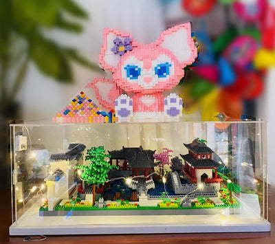 Acryl Vitrine Klar für Lego Actionfiguren Funko Pop Modell Skulptur Transparenter Plexiglas Display