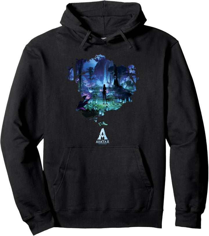 Avatar Pandora At Night Movie Poster Pullover Hoodie