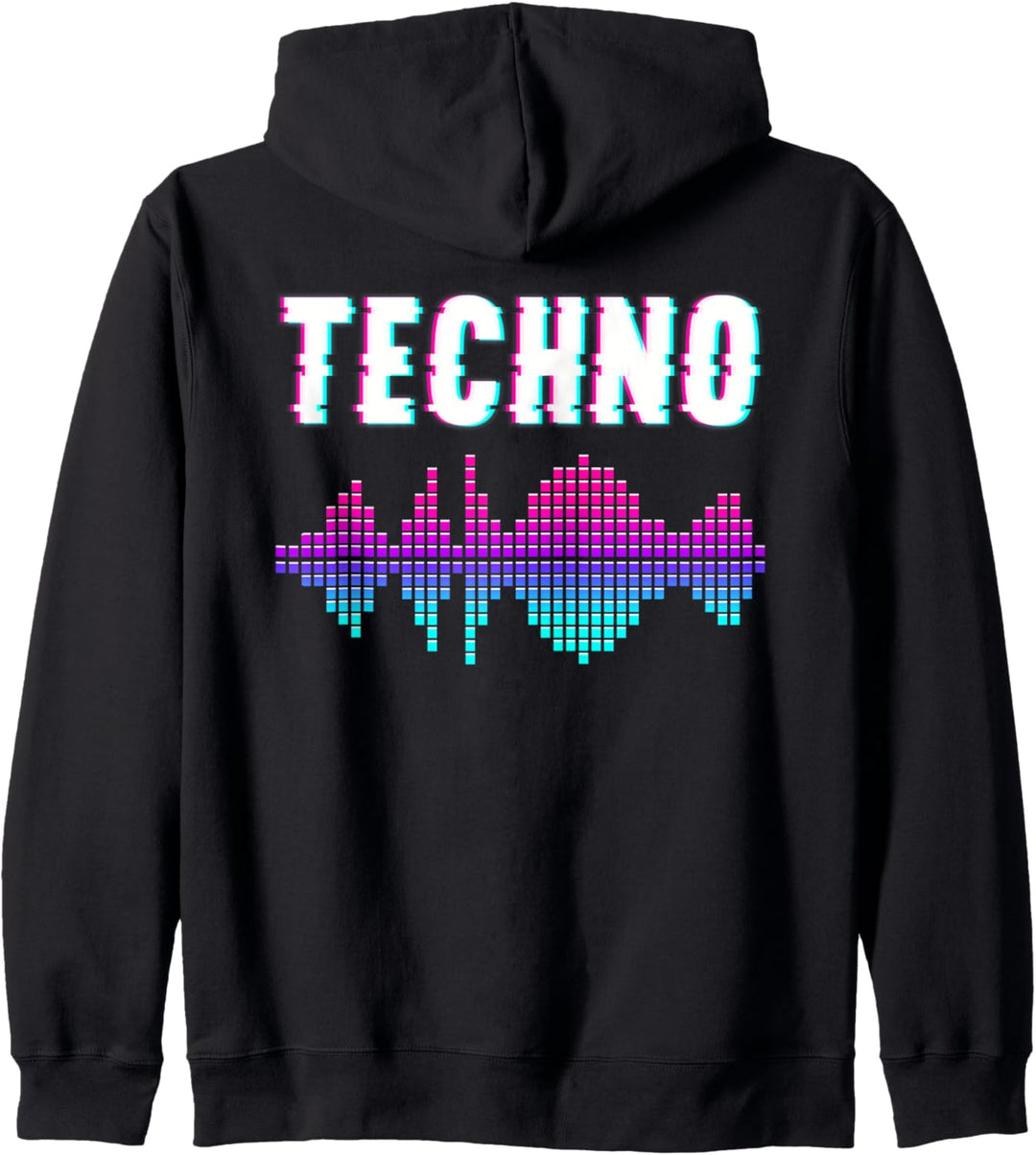 Techno Musik Kapuzenjacke
