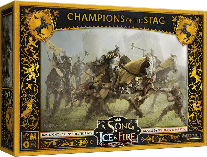 CMON | A Song of Ice & Fire – Streiter des Hirsches | Erweiterung | Tabletop | 2 Spieler | Ab 14+ Ja