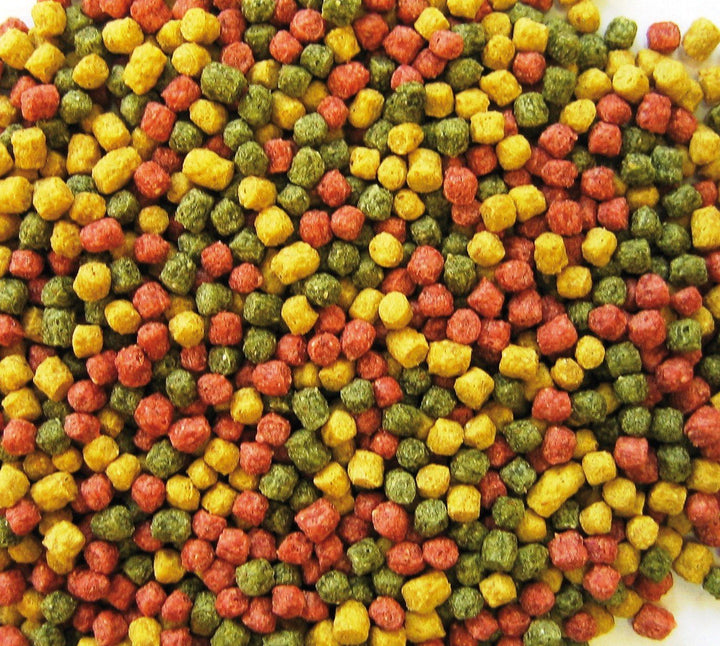 KOI PONDLIFE Koifutter Allround Ø 6mm, 5 Sorten Mix, Koifutter Fischfutter 15 Kg