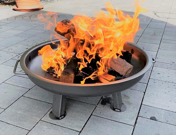 Czaja Stanzteile Feuerschale Kiel Ø 60 cm - mit verstärktem Rand - Feuerschalen für den Garten, Terr