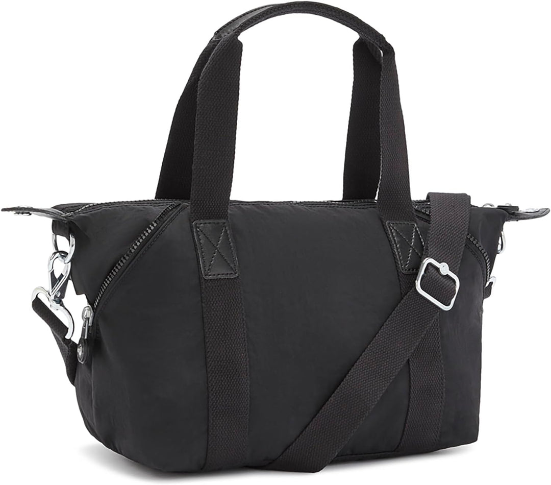 Kipling Damen Art Mini SHOULDERBAGS, Black Schwarz, 18.5x34x21 cm EU Black Noir, Black Noir