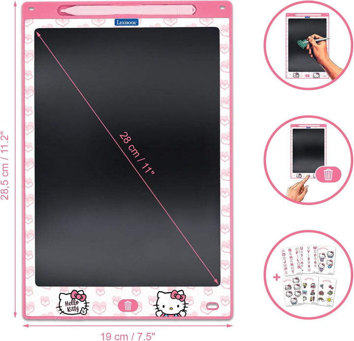 Lexibook, Hello Kitty, Zaubertafel, künstlerisches und kreatives Spielzeug für Mädchen und Jungen, m