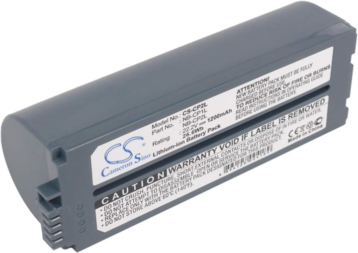 CS-CP2L Akkus 1200mAh Kompatibel mit [Canon] Selphy CP- 500, Selphy CP-100, Selphy CP-1000, Selphy C