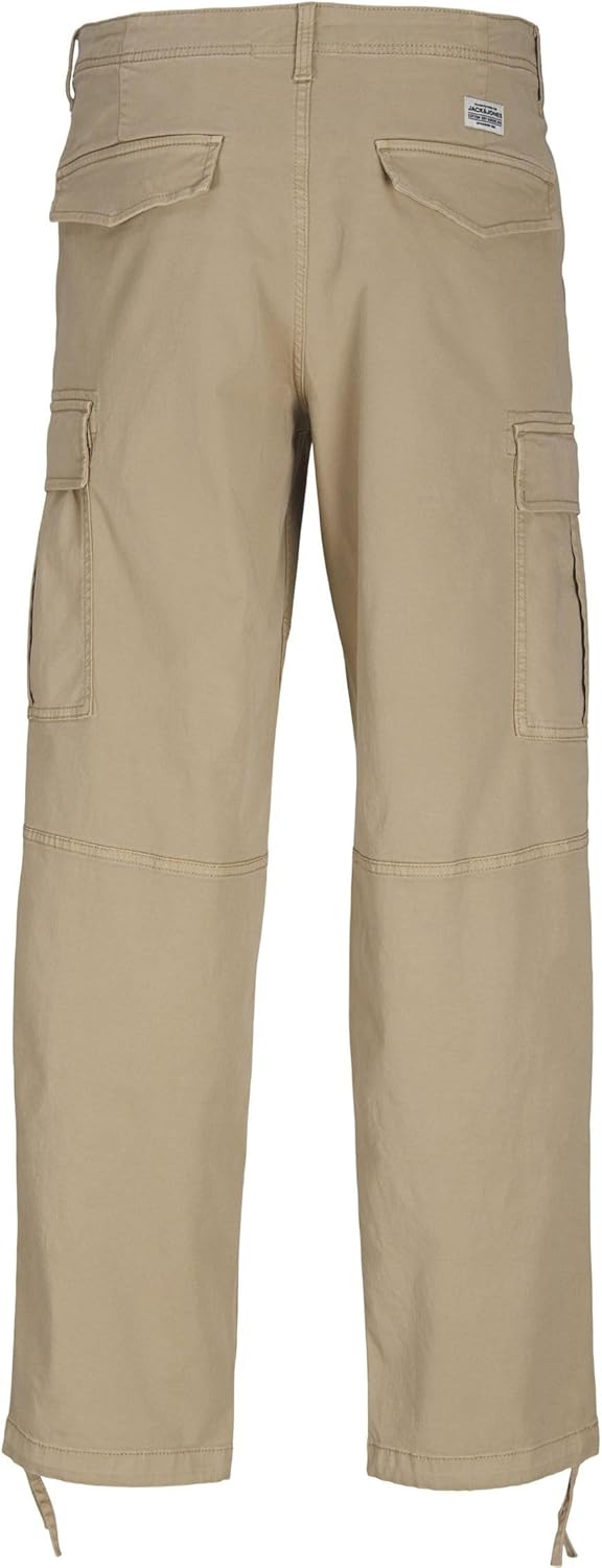 Jack & Jones Herren Cargohose Jpstace Jjtucker Cargo AMA Noos 27W / 32L Crockery, 27W / 32L Crockery
