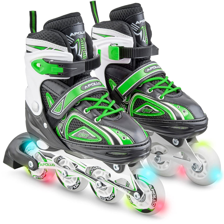 Apollo Super Blades, grössenverstellbare Inline Skates für Damen und Kinder, Inliner für Erwachsene,