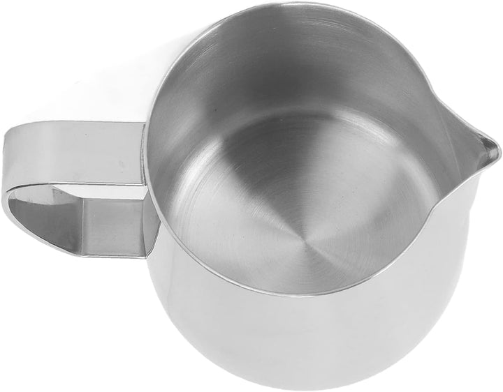 Milchkännchen, 450 Ml, 304 Edelstahl, Milchaufschäumer, Kaffeekaraffe, Cappuccino, Milchaufschäumer,