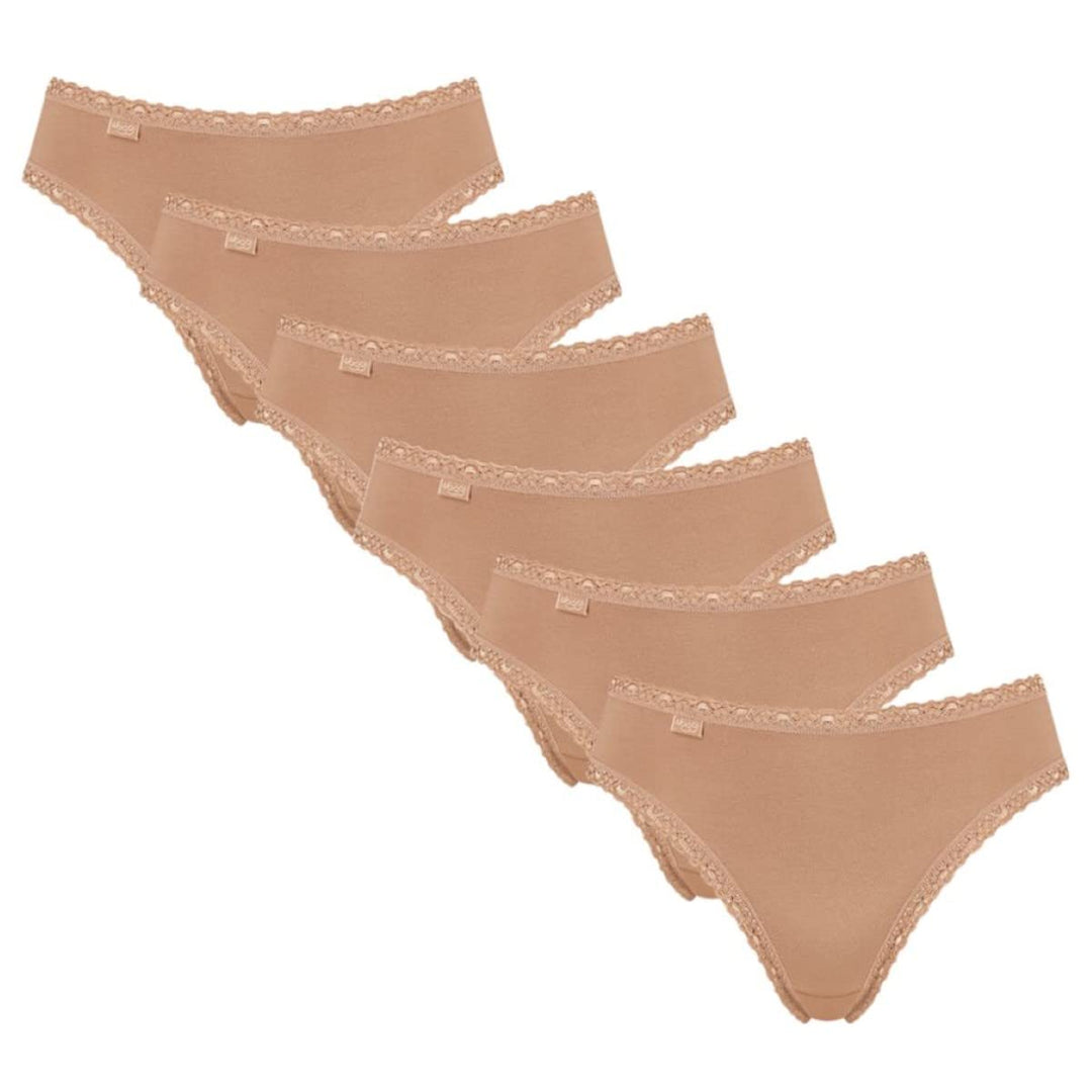 Sloggi Damen Slip (3er Pack), 6 X Brush