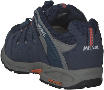 Meindl Herren Nebraska Trekking-& Wanderhalbschuhe 38 EU Navy Orange, 38 EU Navy Orange