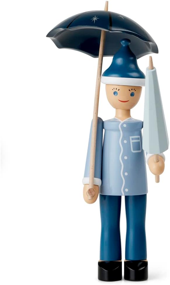 Kay Bojesen Sandmann Figuren 21 cm Holzfiguren Weihnachtsdekoration, Sandmann