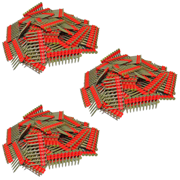 Betonnägel 38mm / ø2,6mm, Betonnägel 3000 St., magaziniert Stahlnägel, Betonnägel, Super Stark, HB42