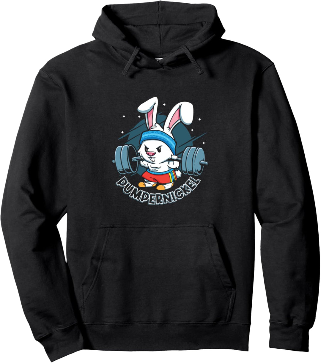 Pumpernickel Hase Lustiges Hasenbesitzer Pullover Hoodie