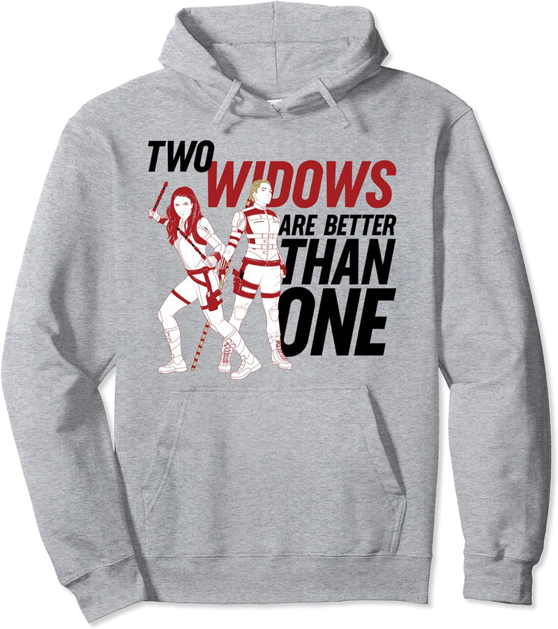 Marvel Black Widow Yelena Two Widows Are Better Than One Pullover Hoodie