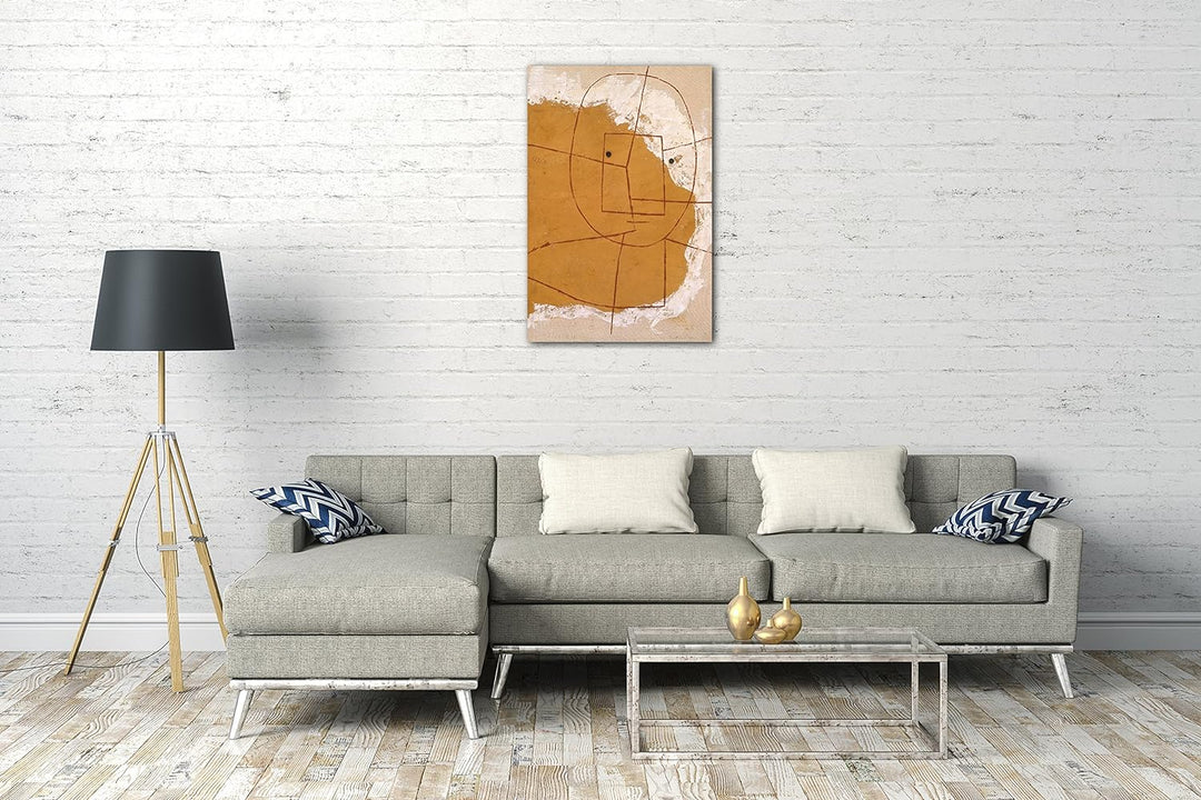Printed Paintings Leinwand (60x80cm): Paul Klee - Einer, der versteht 60x80 cm, 60x80 cm