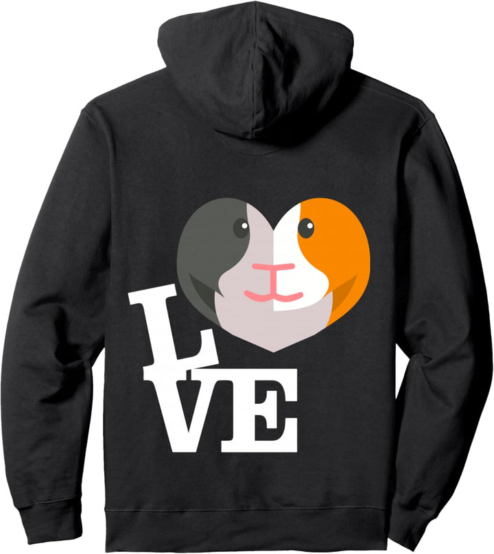 Ich liebe Meerschweinchen Pullover Hoodie