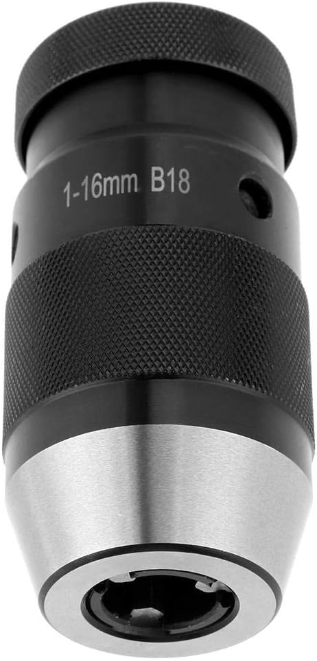 Bohrfutteraufnahme Schnellspannbohrfutter 1-16 mm Konus B18 mit Kegeldorn MT3, Hochpräzisions-Bohrfu