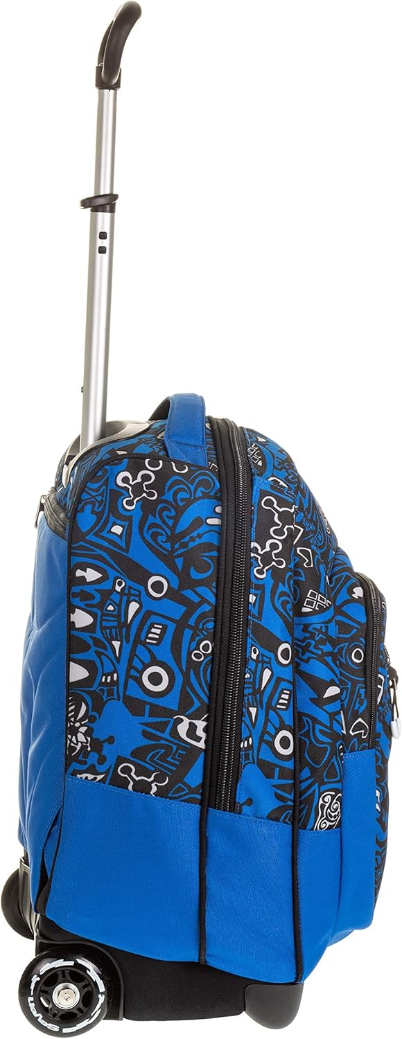 Seven TROLLEY, 2 in 1, Schulranzen mit Rollen, Rucksack mit Trolleyfunktion für Kinder, ab 1. Klasse