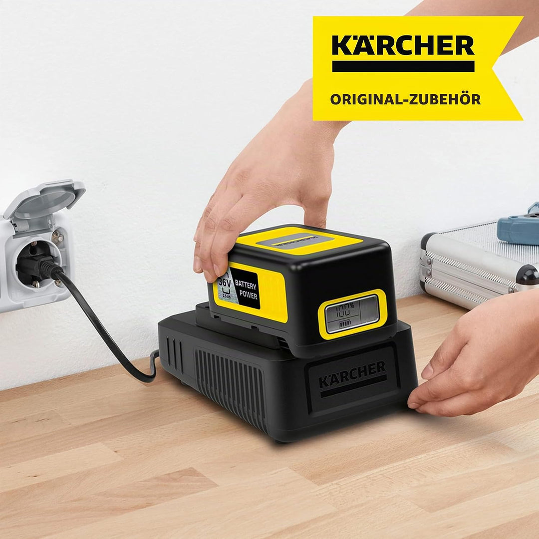 Kärcher 36 Volt/2,5 Ah Akkuleistung für Batteriebetriebene Plattformgeräte 36 V/2,5 Ah ohne Ladegerä