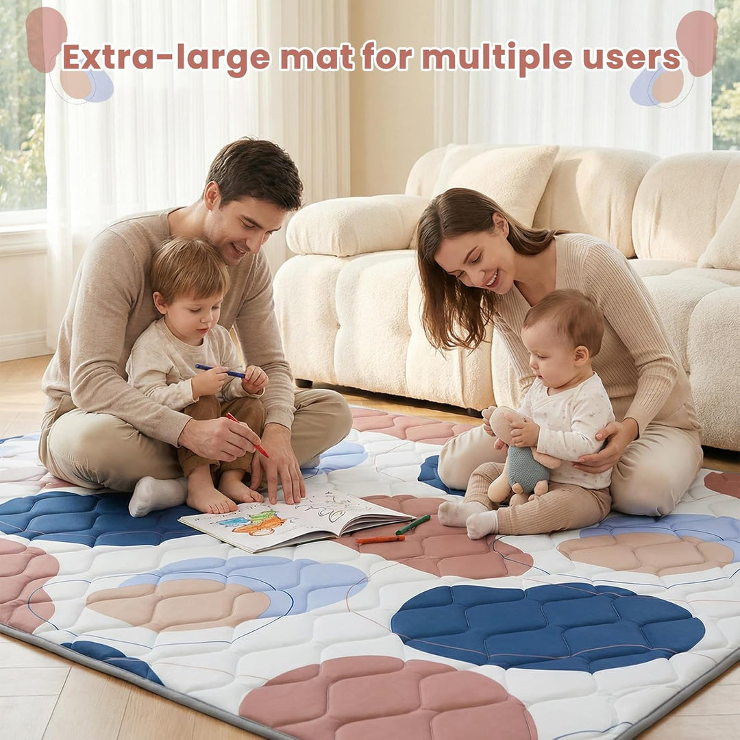 UBRAVOO Baby-Spielmatten, Krabbel-Laufgittermatte, Schaumstoff-Spielmatte für Babys und Kleinkinder,