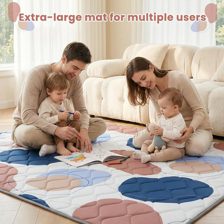 UBRAVOO Baby-Spielmatten, Krabbel-Laufgittermatte, Schaumstoff-Spielmatte für Babys und Kleinkinder,