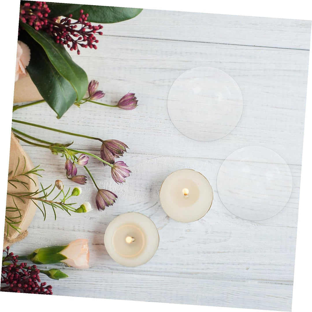 Cabilock 3Er Set Ersatzschalen Für Duftöl 4 Zoll Runde Glas Ölwärmerschalen Aromatherapie Kerzenwärm