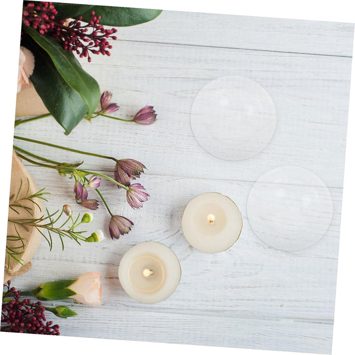 Cabilock 3Er Set Ersatzschalen Für Duftöl 4 Zoll Runde Glas Ölwärmerschalen Aromatherapie Kerzenwärm