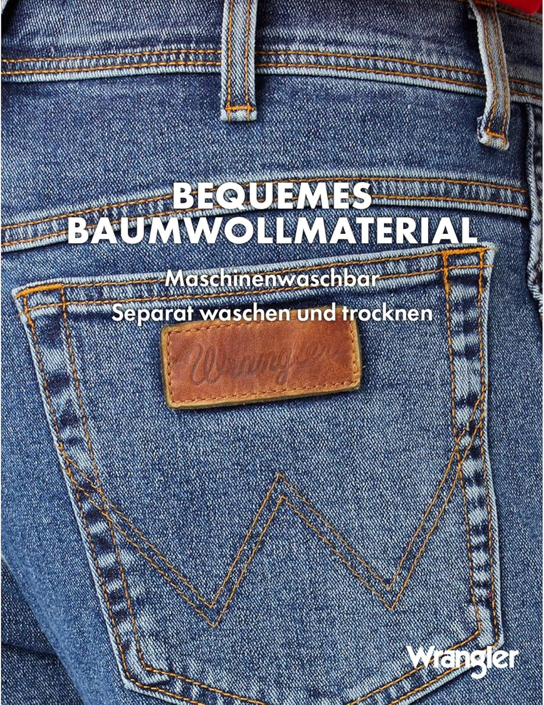 Wrangler Herren Texas Jeans 31W / 32L Stonewash