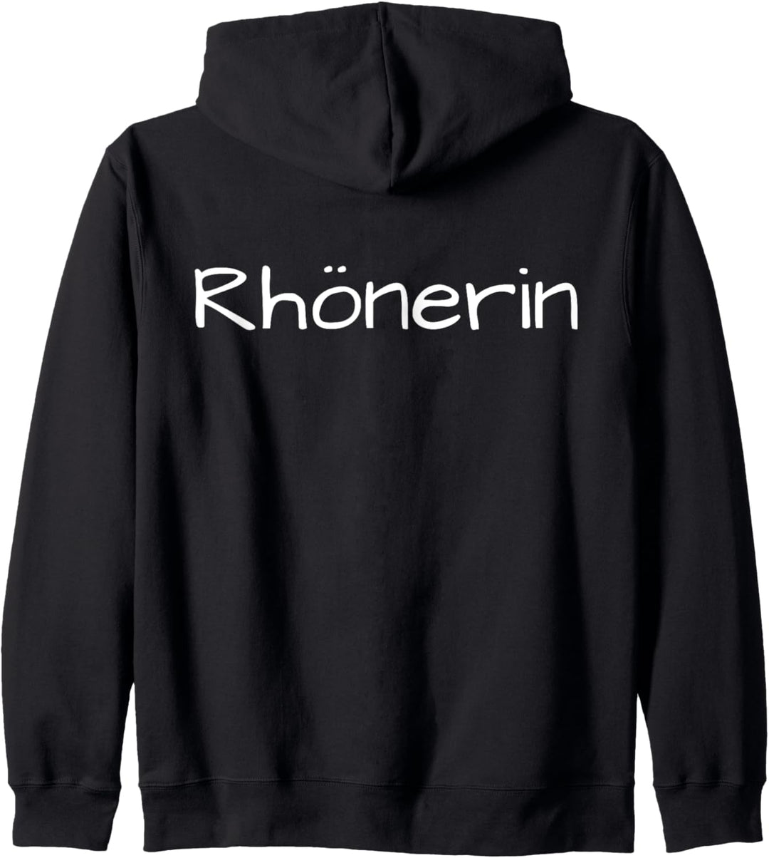 Stolze Rhönerin, Rhöner Herkunft, Hessen Bayern, Rhön Kapuzenjacke