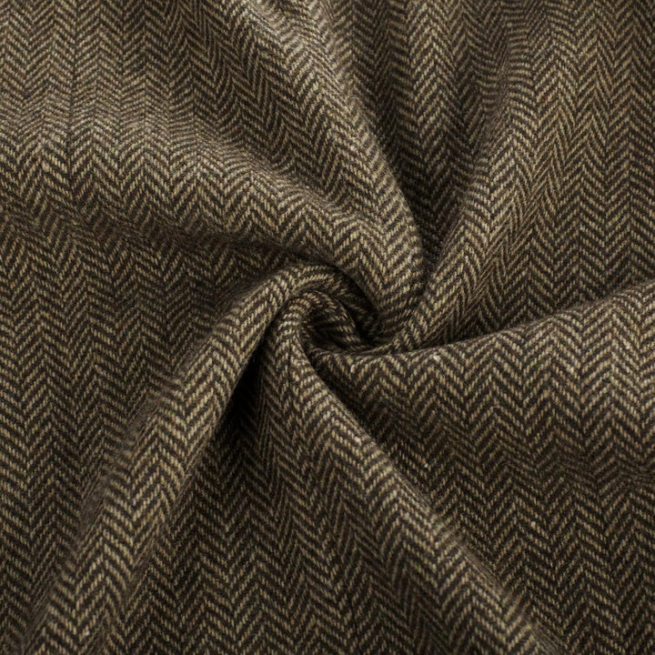 PaulJones Sakko Herren Vintage Wollmischung Blazer mit Reverskragen Tweed Sakko 2 Knöpfe Regular fit