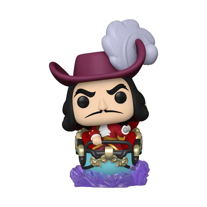 Funko Pop! Ride: WDW50- Captain Hook On Peter Pan Flight - Disney World 50th Anniversary - Vinyl-Sam