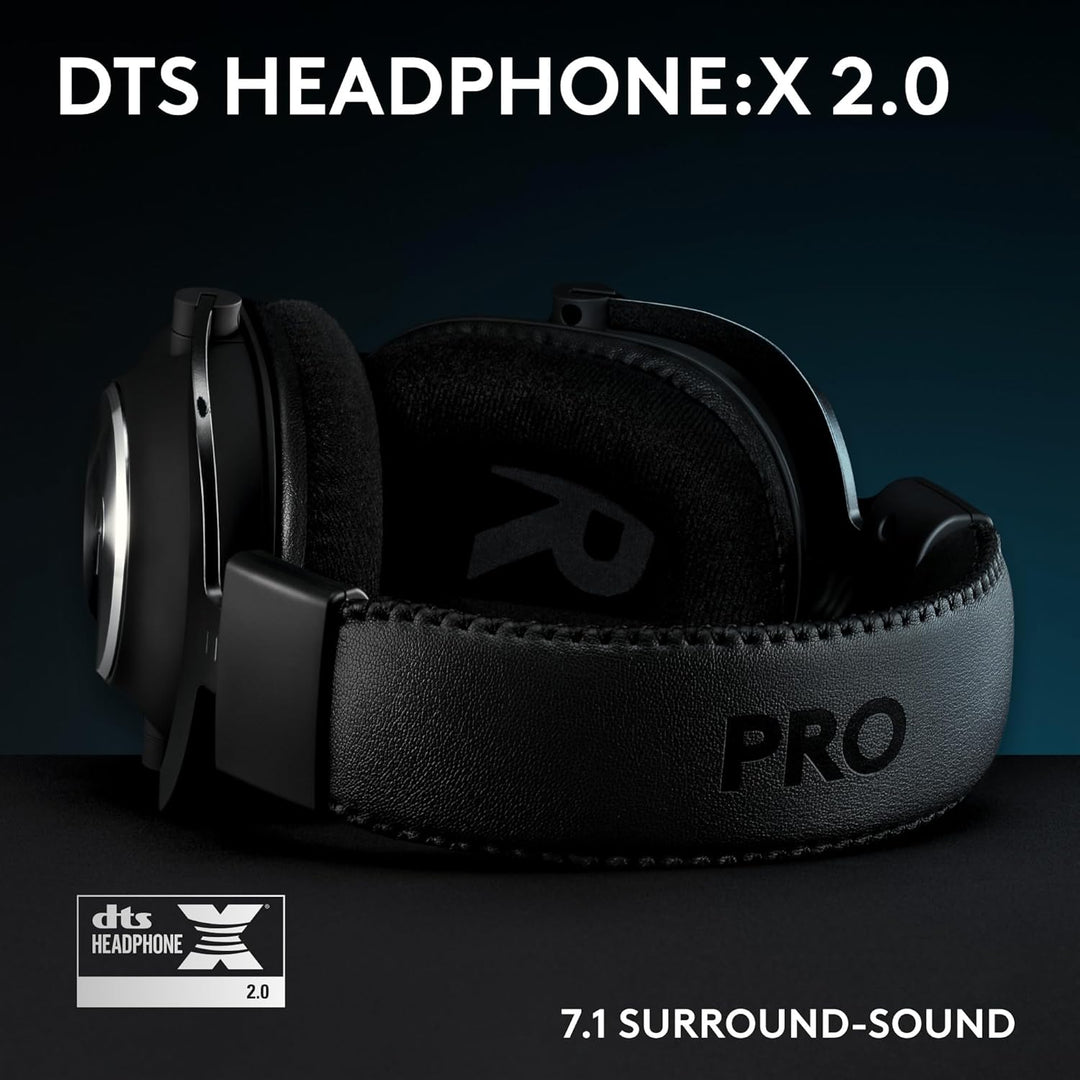 Logitech G Pro X SE Kabelgebundenes Gaming Headset mit Mikrofon: Abnehmbares Mikrofon, DTS Headphone